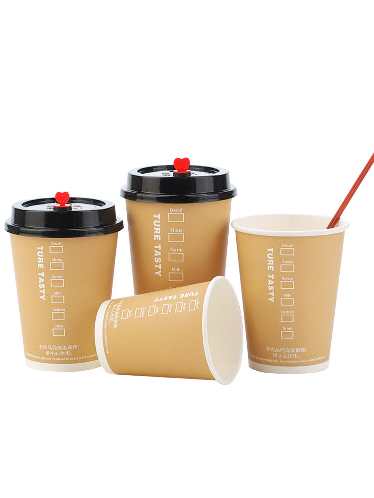 لیوان یکبار مصرف کاغذی با چاپ اختصاصی برای برندینگ کافه و یک تجربه بصری